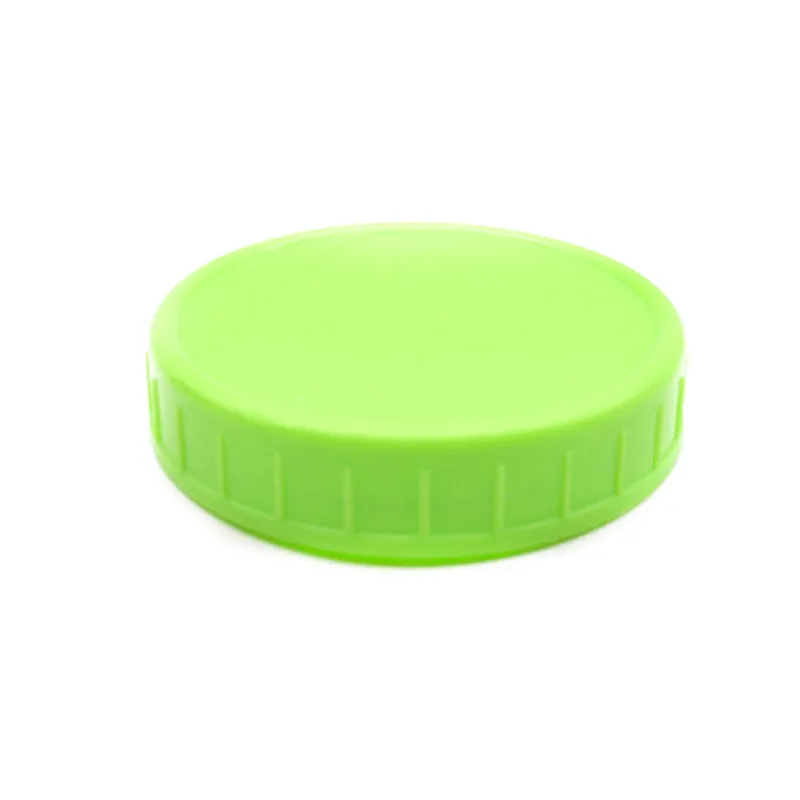 Assorted Color Plastic Mouth Mason Jar Lid Anti-slip Food Storage Caps for Mason Canning Ball Jars