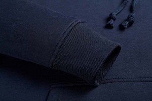 Sudadera con capucha atlética de lavado ácido de punto informal para mujer de peso pesado, sudaderas de lana, jersey de bolsillo de canguro para primavera invierno - Product Image 3