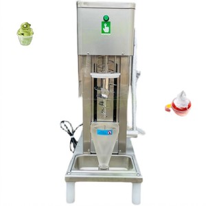 Newest Design Swirl Fruits Ice Cream <b>Machine</b> Real Fruit Swirl Ice Cream Blender Auto Swirl Frozen Yogurt Ice Cream Mixing Mixer - Product Image 3