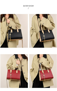 Fashion New Designer Crossbody <b>Bags</b> High Quality PU <b>Leather</b> Shoulder Messenger <b>Bag</b> Casual Totes Luxury Women Handbags and Purses - Product Image 6