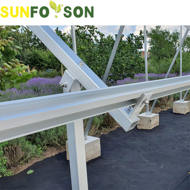 Solar Panel Ground Mounting Frames Adjustable Solar Ground Mount Racking Ground Solar Panel Mounting Structure
