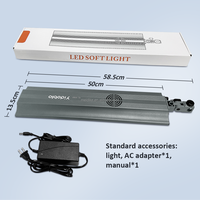 Nouvel éclairage vidéo LED Ultra-mince lumière LED pour la photographie 70w panneau LED lumière vidéo pour la GL-80RP de diffusion en direct