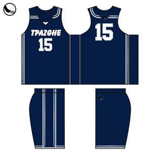 Uniformes de basket-ball personnalisés en rose uni - Product Image 3