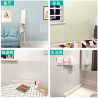 Décoration murale film statique film protecteur transparent mur intérieur maison décor
