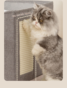 Katzenbett, faltbar, strapazierfähig, bequem, handwaschbar, einfarbig, umweltfreundlich - Product Image 5