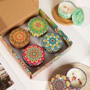 Vela Aromática de Soya Hecha a Mano con Caja de Regalo Creativa, Vela para Interiores Sin Humo para Promoción de Año Nuevo - Product Image 2