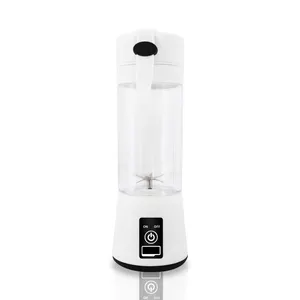 500Ml Portable Blender Bottle Shake Usb Portable Juice Smothie Blender  Fresh Fruit Mixer for Travel 4000mAh