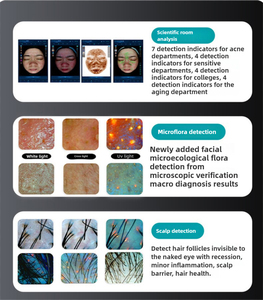 S5 Professioneller Hautanalysator - 7-Zoll-Touchscreen mit Kundenverwaltungssystem - Product Image 2