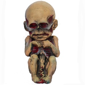 Poupée <span class=keywords><strong>hantée</strong></span> d'Halloween, décoration effrayante, décoration de bébé fantôme, accessoires de <span class=keywords><strong>maison</strong></span> <span class=keywords><strong>hantée</strong></span>, ornements de bébés fantômes, accessoires de bébé zombie effrayants - Product Image 2