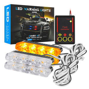 DXZ Semáforo Manual 12V/24V LED Estroboscópico Rojo <span class=keywords><strong>Azul</strong></span> Ámbar Vehículo Advertencia Accesorios para Coches Furgonetas - Product Image 1