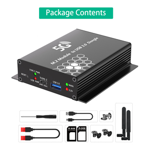 NGFF(<span class=keywords><strong>M</strong></span>.<span class=keywords><strong>2</strong></span>) 4G/5g模块转USB 3.0适配器，带辅助电源 - Product Image 5