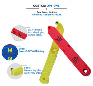 खेत पशु पशुधन की आपूर्ति पहचान लेजर बालियां मवेशी भेड़ कान टैग - Product Image 4