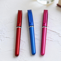 Stylos à encre gel multicolores en plastique en gros, bon marché, avec logo personnalisé OEM pour la papeterie