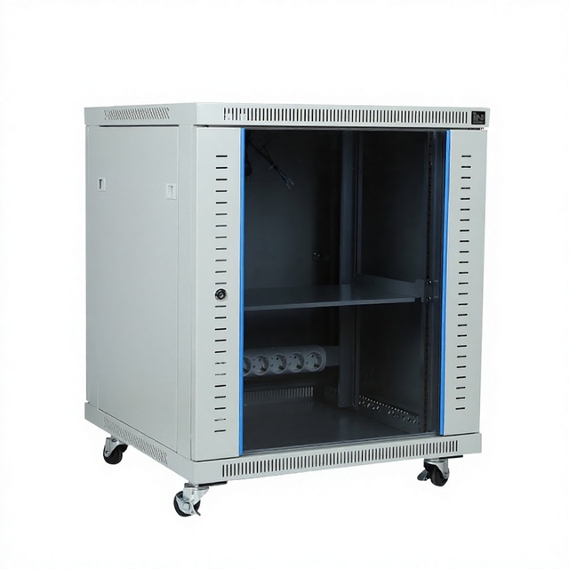 Custom 4U-47U Steel Network Cabinet Server Rack for 6U 9U 12U 42U Equipment with 19 Inch Design