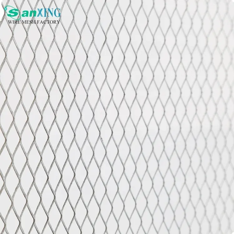 Galvanized expanded metal mesh price expanded metal standard size