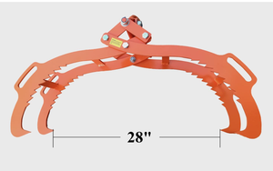 28 Inci Cakar Pengangkat Kayu Penjepit Panjang Alat Logging Log <span class=keywords><strong>Grabber</strong></span> - Product Image 2
