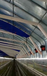 ช่องระบายอากาศติดผนังสีดำแบบใหม่ ขายดี สำหรับฟาร์มสัตว์ปีก ผลิตจากพลาสติกวิศวกรรม PVC รับประกัน 1 ปี - Product Image 3