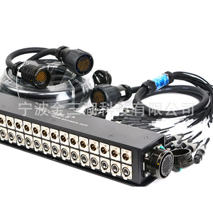 Caja Divisora de Audio XLR de 16 Canales, 54 Pines, Distribución de Señal Musical para Escenario, Multicanal - Product Image 3