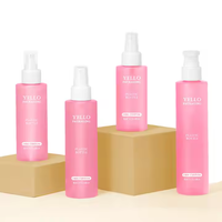 Flacons de vaporisateur et de lotion pour le corps en forme de cylindre de 50 ml, 80 ml, 100 ml pour les soins de la peau