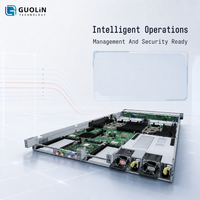 Nouveau serveur d'infrastructure d'entreprise FusionServer 1288H V6 1U en rack pour la virtualisation et l'hébergement cloud