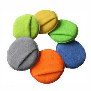 Microfibra Cera Aplicador <span class=keywords><strong>Pad</strong></span> Car Wash Limpeza Polonês <span class=keywords><strong>Pad</strong></span> Auto Cera Aplicar Removedor Buff Pads - Product Image 4