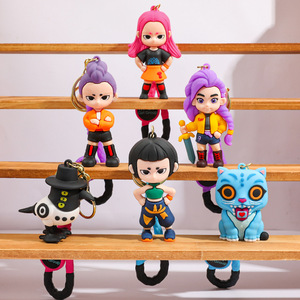 Anime hình K-POP Quỷ Thợ Săn PVC Keychain Kpop xe mặt dây chuyền phụ kiện túi - Product Image 2