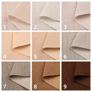 Canvas <b>Fabric</b> 100% Polyester <b>Medium</b> Weight Plain Dyed Woven Wrinkle Resistant For Cushion Upholstery - Product Image 3