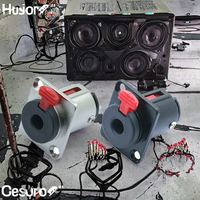 Adaptateur de prise murale stéréo femelle-femelle en alliage de zinc avec connecteur de microphone jack audio 6,35 mm 6,5 mm, type XLR en cuivre
