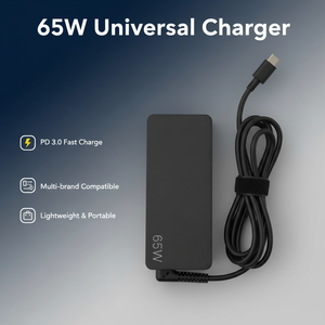 <span class=keywords><strong>Chargeur</strong></span> PC Portable <span class=keywords><strong>USB</strong></span>-<span class=keywords><strong>C</strong></span> 65W OEM QC3.0, Adaptateur Secteur avec <span class=keywords><strong>C</strong></span>âble Rétractable et Protection OTP, Compatible ThinkPad T14/T15/E14/E15/<span class=keywords><strong>X1</strong></span> <span class=keywords><strong>Carbon</strong></span>/X13 2023 - Product Image 2