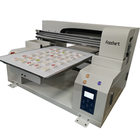 Imprimante à biscuits comestibles à grande vitesse, machine d'impression directe sur biscuits, macarons, bonbons, fondant, gâteau d'anniversaire