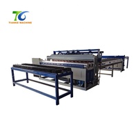 Machine à souder en treillis métallique 3 - 6 mm Fabricant de treillis métallique soudé par rouleau CNC automatique Machine de fabrication de filets en treillis métallique