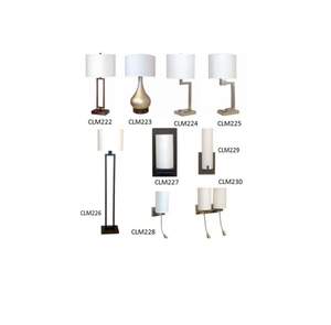 Industrial Design Style Iron and Fabric Table Lamp LED Wall and Desk Lamp with Linen Shade for Hotel Lighting Floor Light - Product Image 1
