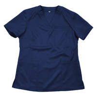 Ensembles de gommage bleu marine Joggers Jaanuus uniforme pour travailleur de la santé vendeurs médicaux en vrac Uniforme De Hospital pour les gommages féminins