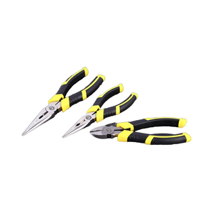 Plier công cụ thiết lập bao gồm linesman dài mũi & Diagonal cắt kìm cứng cạnh cho độ chính xác Kìm mềm Grip - Product Image 1