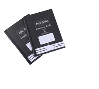 Carnet scolaire A4 collé 192 pages, personnalisé et économique, pour le Sénégal et le Cameroun, modèle 2Q Counter Book
