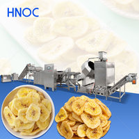 Chaîne de production complète à petite échelle HNOC pour chips de banane plantain croustillantes – Prix de la machine de fabrication de chips de banane