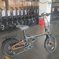 Joyebikes vélo électrique 250w 350w Lithium fibre de carbone vélo électrique pliant avec assistance au pédalage E Bike/cyclomoteur électrique
