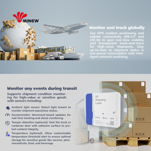 Air Land Sea <span class=keywords><strong>GPS</strong></span> BDS trackers 5 gam vận chuyển nhãn hàng hóa container quốc tế bưu kiện trực tiếp theo dõi tài sản IOT thiết bị đèn hiệu tag - Product Image 5