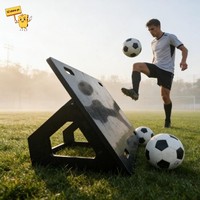 Meilleur rebondisseur de football pliable DIY pour entraînement rapide, station de répétition de ballons de football, panneau de rebond de football pliable