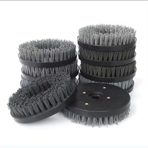 8 นิ้ว 10 นิ้ว<span class=keywords><strong>แปรง</strong></span>ขัดเพชร Abrasive <span class=keywords><strong>ลวด</strong></span>แผ่นแปรง<span class=keywords><strong>หิน</strong></span>ขัดพื้นทําความสะอาดแปรงบด - Product Image 2
