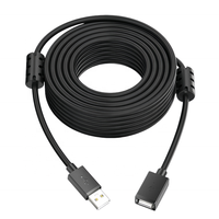 Câble d'extension USB 2.0, Type A mâle vers femelle, matériau durable, transfert de données rapide