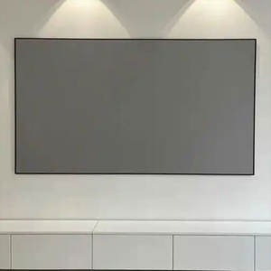 Écran de projection <span class=keywords><strong>acoustique</strong></span> en métal CAAVITS 72 100 120 pouces, cadre fixe léger, tissu ALR haute luminosité - Product Image 5