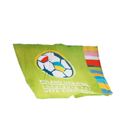Drapeau géant personnalisé de luxe Tifo, grande bannière promotionnelle imperméable et anti-plis en non-tissé pour événements sportifs de football