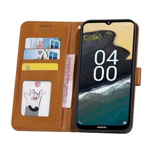 Flip Lederen Telefoonhoesjes Voor Nokia G60 G21 G11 G100 G 400X100 C100 C100 C200 C21 C31 C02 C2 8210 Plus Beschermhoes