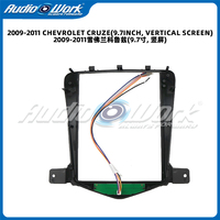 Nouveau cadre d'autoradio pour tableau de bord de voiture Android pour CHEVROLET CRUZE 2009-2011