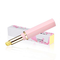 Baume à lèvres rose naturel hydratant végétalien avec Logo personnalisé