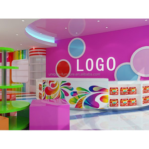 Quiosco <span class=keywords><strong>de</strong></span> dulces moderno y atractivo, cabina <span class=keywords><strong>de</strong></span> comida dulce moderna, Mostrador <span class=keywords><strong>de</strong></span> exhibición <span class=keywords><strong>de</strong></span> postres, cabina <span class=keywords><strong>de</strong></span> donuts, Mostrador <span class=keywords><strong>de</strong></span> algodón <span class=keywords><strong>de</strong></span> azúcar a la venta - Product Image 3