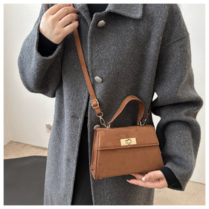 Thiết Kế Sang Trọng Củ<span class=keywords><strong>a</strong></span> Phụ Nữ PU Da Mù<span class=keywords><strong>a</strong></span> Xuân Túi Xách 2025 Mới Thời Trang Vuông Vai Túi Xách Cho Phụ Nữ Xách Tay - Product Image 1