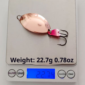 <span class=keywords><strong>Leurre</strong></span> en forme de cuillère de 22g, spinnerbait, appât artificiel pour la pêche au topmouth, au culter, au bar, au mandarin, au brochet, en <span class=keywords><strong>eau</strong></span> <span class=keywords><strong>douce</strong></span> et en <span class=keywords><strong>eau</strong></span> salée - Product Image 4