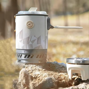 Système de cuisson tout-en-un en STAR-X5 d'érable feu avec régulateur de pression Polaris coupe-vent pour le camping - Product Image 2